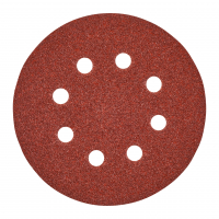 Шлифкруг 8 отверстий 125 зерно 40 (5шт) Milwaukee 4932367740