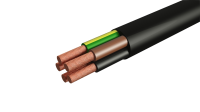 Провод ПВСнг(А)-LS 5х0.75  черный ТРТС АЛЬФАКАБЕЛЬ 12883