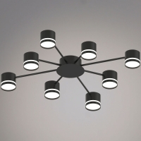 Потолочная люстра Reluce 06730-0.3-08 GX53 BK
