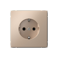 ARTGALLERY розетка с заземлением, 16А, механизм, песочный Systeme Electric GAL001243