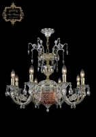 Подвесная люстра Art Classic 31.22.8.KR175SP.250IT.GW.Sp.Amber.White.1D ArtClassic