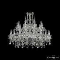Подвесная люстра Bohemia Ivele Crystal 1411/20+10/360/2d Ni