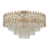 Потолочная люстра Arte Milano Sorrento 376109/9/30/570 GD