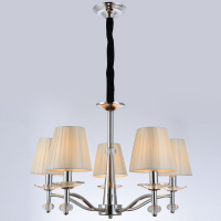 Подвесная люстра Illumico IL1151-5PPA-29 CR Romei