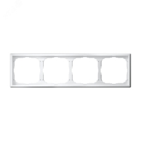 ARTGALLERY рамка 4-постовая, универсальная, лотос Systeme Electric GAL001304