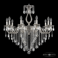 Подвесная люстра Bohemia Ivele Crystal Verona 72301/10/300 B NB