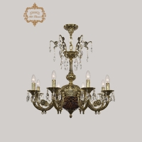 Подвесная люстра Art Classic 31.12.8.KR175SP.250IT.GB.Sp.Amber.Blue.1A ArtClassic