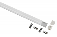 Комплект с накладным анодированным профилем Эра 2420 Б0062861 ЭРА