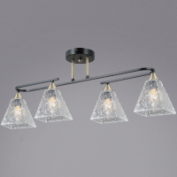 Потолочная люстра Illumico IL0782-4CSQ-25 BK AB AREZZO