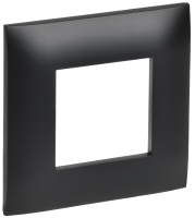SKANDY Рамка 1-местная SK-F01Bl черный IEK SK-M12-K02