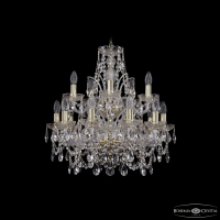 Подвесная люстра Bohemia Ivele Crystal 1411/10+5/195/2d G