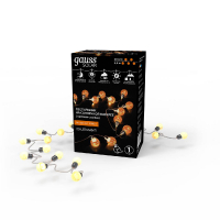 Гирлянда садовая на солнечной батарее Gauss Solar GS034 GAUSS