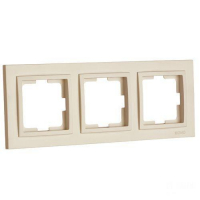 Рамка на 3 поста Mono Electric Despina крем 102-170000-162