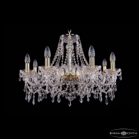 Подвесная люстра Bohemia Ivele Crystal 1403/8/240 G