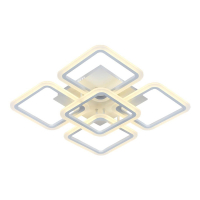 Потолочная светодиодная люстра Escada Square 10220/5LED 98W