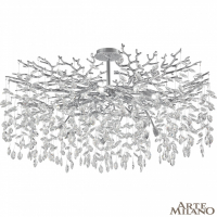 Люстра на штанге Arte Milano Milan 236901/D1000/14/B Cr