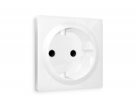 Лицевая панель для розетки с/з со шторками Ambrella Volt Alfa AP1070