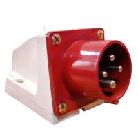 Вилка стационарная 514 3Р+РЕ 16А 380В IP44 PROxima EKF ps-514-16-380