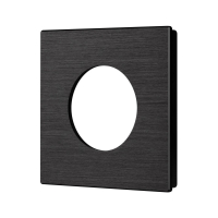 Рамка 1-местная алюминиевая Arlight FRM-PRESTO-ALR-1-BK 043876