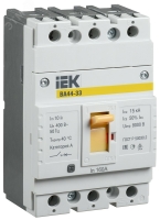Автоматический выключатель ВА44 33 3Р 160А 15кА IEK SVA4410-3-0160