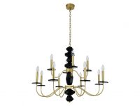 Подвесная люстра Newport Vanessa 3878+4/С brass М0070883