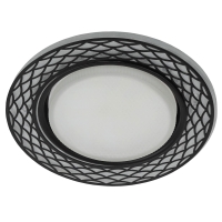 Встраиваемый светильник ЭРА DK LD37 WH/BK Б0037386