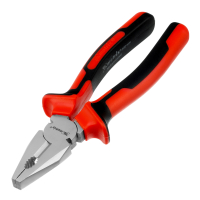 Плоскогубцы NICKEL, 200 мм, никелированные, двухкомпонентные рукоятки Matrix 16906