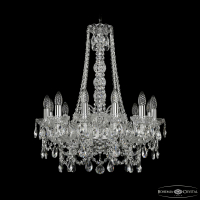 Подвесная люстра Bohemia Ivele Crystal 1411/12/195/h-70 Ni