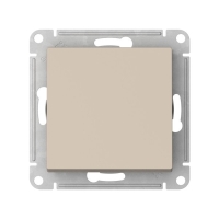 Выключатель с самовозвратом, сх.1, 10АХ, мех., быстрозажим. клем. Systeme Electric AtlasDesign Песочный ATN001215S