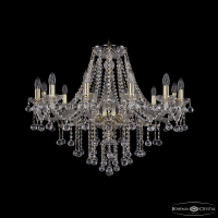 Подвесная люстра Bohemia Ivele Crystal 1415/12/300 G Balls