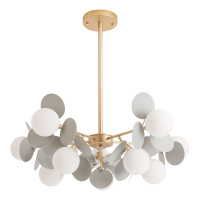 Люстра на штанге Arte Lamp Peacock A1369SP-10GY