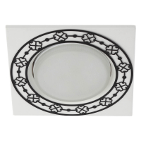 Встраиваемый светильник ЭРА KL78 WH/BK Б0037367