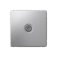 ARTGALLERY TV ТВ розетка проходная 4DB, механизм, алюминий Systeme Electric GAL000392