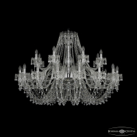 Подвесная люстра Bohemia Ivele Crystal 1410/16+8/460 Ni V0300