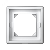ARTGALLERY рамка 1-постовая IP44,  белый Systeme Electric GAL440101