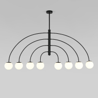 Люстра на штанге Eurosvet Cenacolo 30179/8 черный a069122