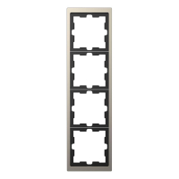 Рамка 4-постовая Schneider Electric Merten D-Life MTN4040-6550