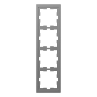 Рамка 4-постовая Schneider Electric Merten D-Life MTN4040-6536