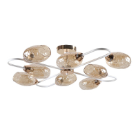 Люстра на штанге IMEX MD.8305-8-S-FGD+WH