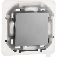 Переключатель IP44 INSPIRIA 10 AX 250 В~ алюминий Legrand/Daccord 673672