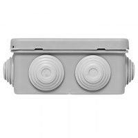 Коробка распределительная КМР-030-031 с крышкой   наружная (85х85х40) 8 мембр. вводов IP55 EKF plc-kmr-030-031