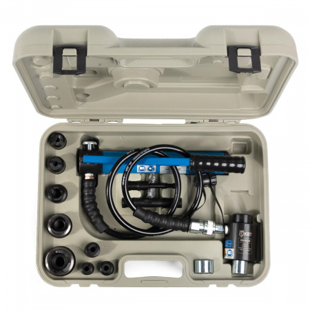 Пресс гидравлический помповый для пробивки отверстий ПГПО-60 серия МАСТЕР КВТ 53137