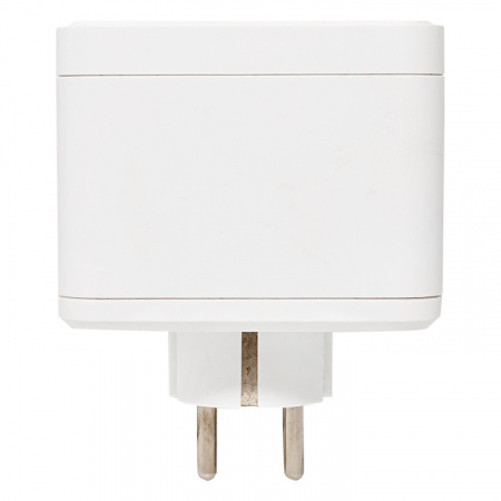 Тройник Куб 2 гнезда 2USB 2.4А+Type C + Ночник EKF UBA-CUB-T2-TC