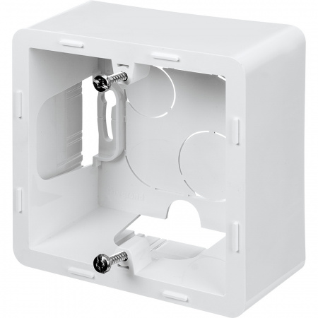 Коробка накладного монтажа 1 пост INSPIRIA белый Legrand/Daccord 673980
