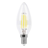 Лампа светодиодная LED 5вт Е14 теплый свеча FILAMENT FERON LB-58 25572