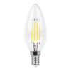 Лампа светодиодная LED 5вт Е14 теплый свеча FILAMENT FERON LB-58 25572