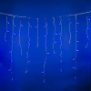 Бахрома светодиодная с эффектом мерцания 2м Соединяемая 100 светодиодов Синий свет Провод прозрачный ULD-B2007-100/TTK BLUE IP44 Uniel UL-00007207