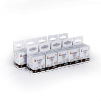 Лампа светодиодная LED 9 Вт 640 лм 3000К AC180-240В GU10 софит MR16 теплая  Elementary Gauss GAUSS 13619