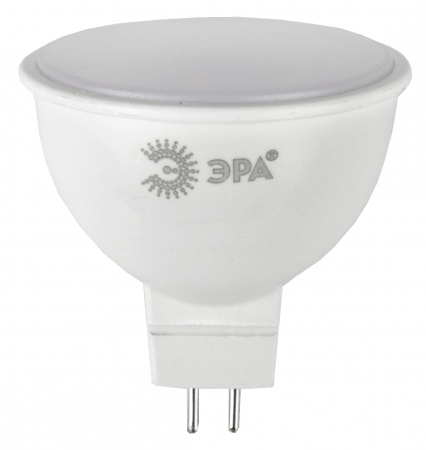 Лампа светодиодная LED MR16-10W-840-GU5.3 (диод, софит, 10Вт, нейтр, GU5.3) (10/100/4000) ЭРА Б0032996