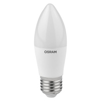 Лампа светодиодная LED 10 Вт E27 4000К 800Лм свеча 220 В (замена 75Вт) OSRAM LEDVANCE 4058075579569